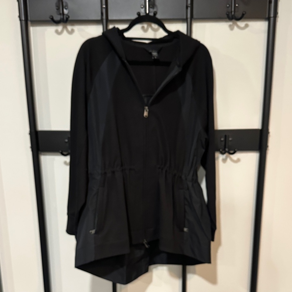 Athleta Black Women's Zip-Up Hoodie